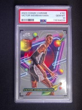 2023-24 Topps Chrome Cosmic Victor Wembanyama #151 RC Rookie PSA 10