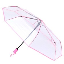 Clear Umbrellas Compact Regenschirm Automatik Durchsichtiger Hochzeit