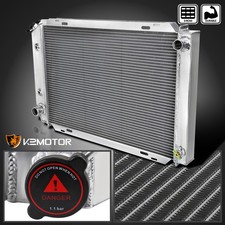 Fits 1979-1993 Ford Mustang 3 Row Core Mt Aluminum Cooling Radiator 79-93