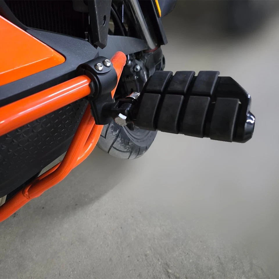 2006-2023 Suportes de Pedais de Descanso Preto EUA para Harley Street Glide Modelos Foot Pegs - Imagem 2 de 4