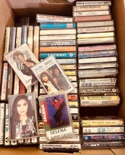 MORE LATIN CASSETTES! Cumbia/Mariachi/Bolero/Ranchera/ETC...YOU PICK! $2 AND UP!