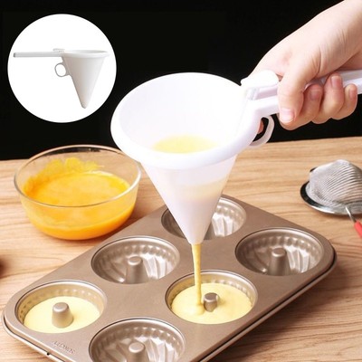 Adjustable Cream Funnel Kitchen Baking Cake Chocolate Cone Handheld Separator