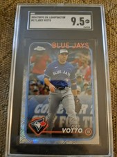 2024 Topps Chrome Joey Votto Logofractor #171 Blue Jays SGC 9.5