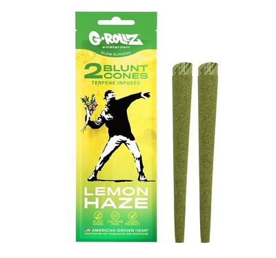 G-Rollz Zigarettenpapier 2 x Prerolled Berry Lemon Haze Terpen 