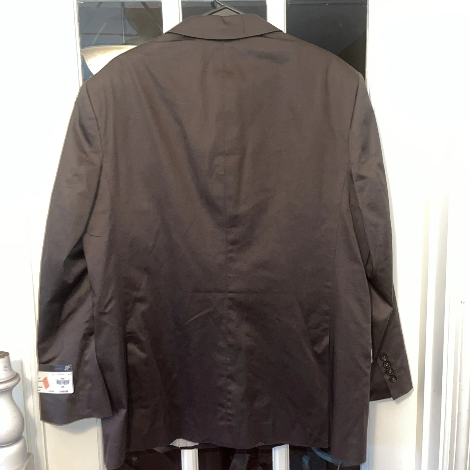 J. Ferrar Men's Blazer Suit Jacket Brown 36XS Brand New w/ Tag Formal Wear image 8