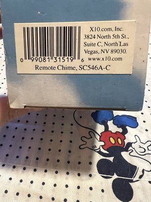 X10 Remote Chime Model SC546A-C New in Box