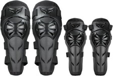 Rodilleras para motocicleta - 4 piezas para a...