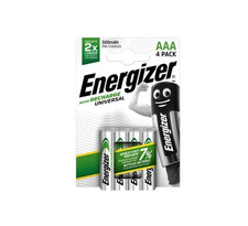 4x Energizer AAA Wiederaufladbare Batterien A...