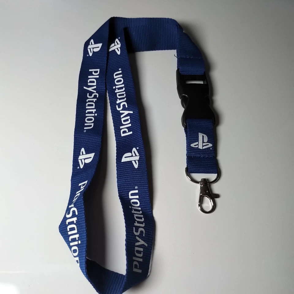 Playstation Schlüsselband Schlüsselanhänger Play Station Blau Ps5 Sony Neuwertig - Bild 2 von 4