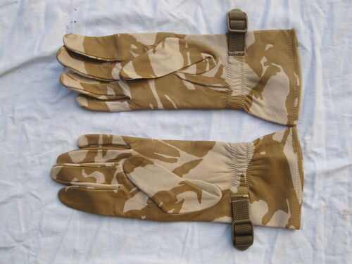 Gloves Combat Warm Weather, Desert Leder Handschuhe, datiert 2008, Gr. 11 - Picture 1 of 4