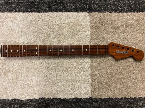 Warmoth Mahogany / Rosewood Stratocaster Neck, Very Good Condition - Picture 1 of 24