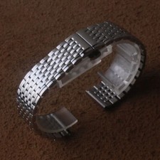 Cinturino 12 13 14 16 18 20mm per Longines L4.760.4 L2 Acciaio Inox
