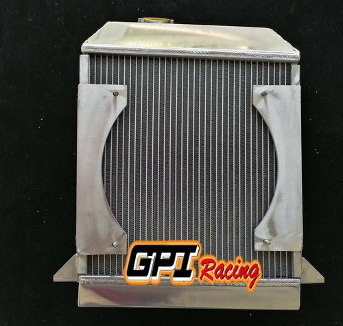 FOR Morgan Plus 8 Eight +8 1968-2003 2002 Aluminum Radiator &Shroud&Fans 62MM - Picture 5 of 11
