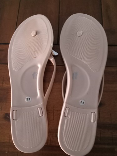 Mudd Flip Flops With Butterfly, Size 11, Woman's, Light Pink - Picture 4 of 5