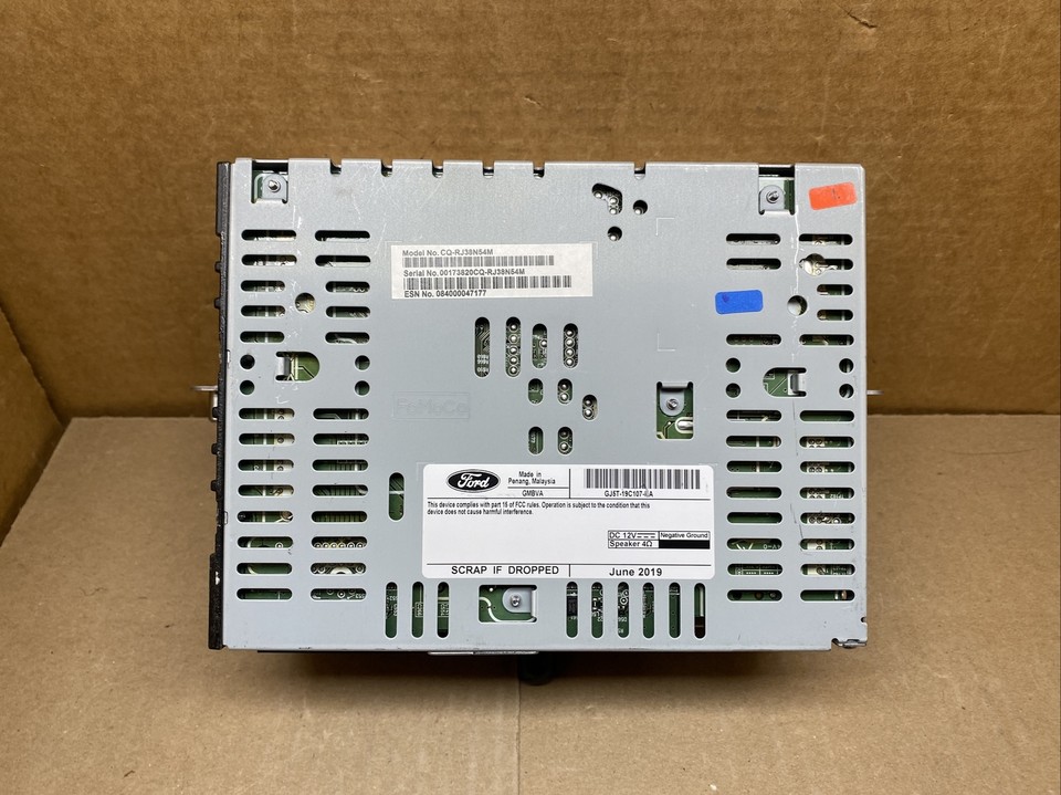 2017-2019 Ford Escape Radio Receiver Control Module GJ5T-19C107-KA | eBay