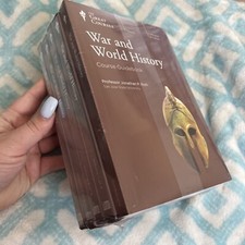 Great Courses War And World History 24 CD Set & Guidebook. ••NEW• Jonathan Roth