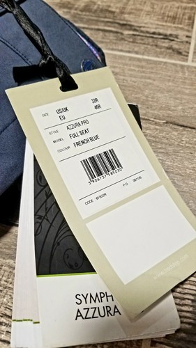 Tredstep Symphony Azzura Pro Hosen mit vollem Sitz - französisch blau US/UK 32R - Bild 2 von 4