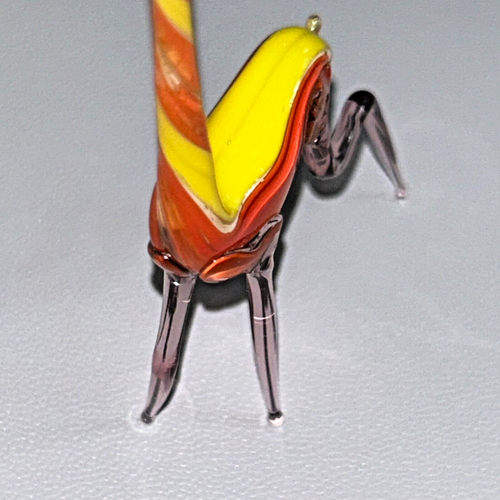 Vintage Giraffe Figurine Blown Glass Delicate Murano? - Picture 11 of 18