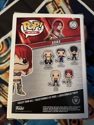 WWE Asuka Funko Pop Vinyl #56 2018 Exclusive Smackdown Raw