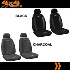 1 ROW CUSTOM RM WILLIAMS SUEDE SEAT COVERS FOR FORD LASER 99-02 HATCH