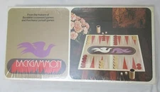 Vtg 1975 NIB Selchow & Righter S&R Games Backgammon Sealed
