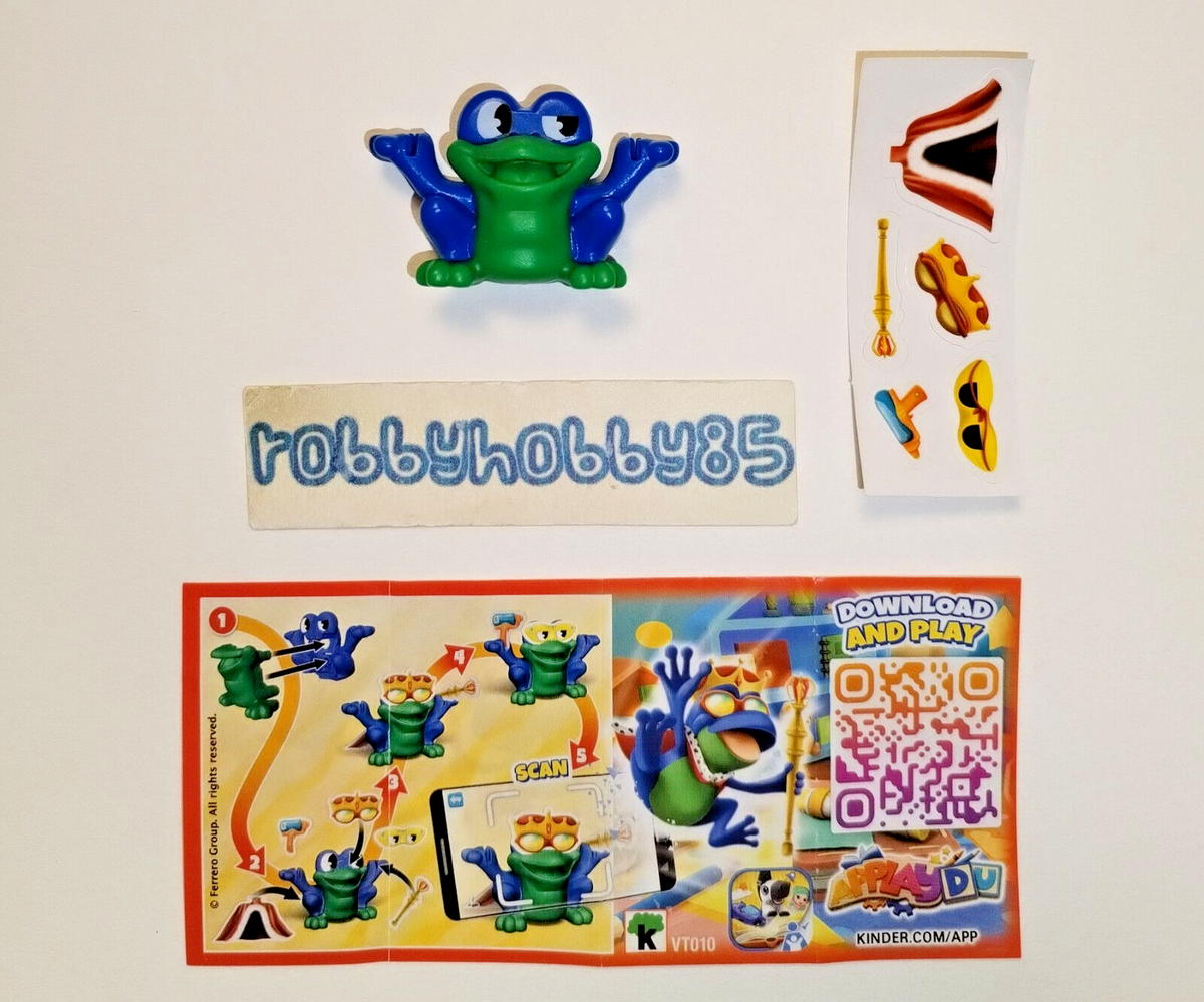 VT010 RANA + BPZ KINDER SORPRESA ITALIA SORPRESINE 2023/2024