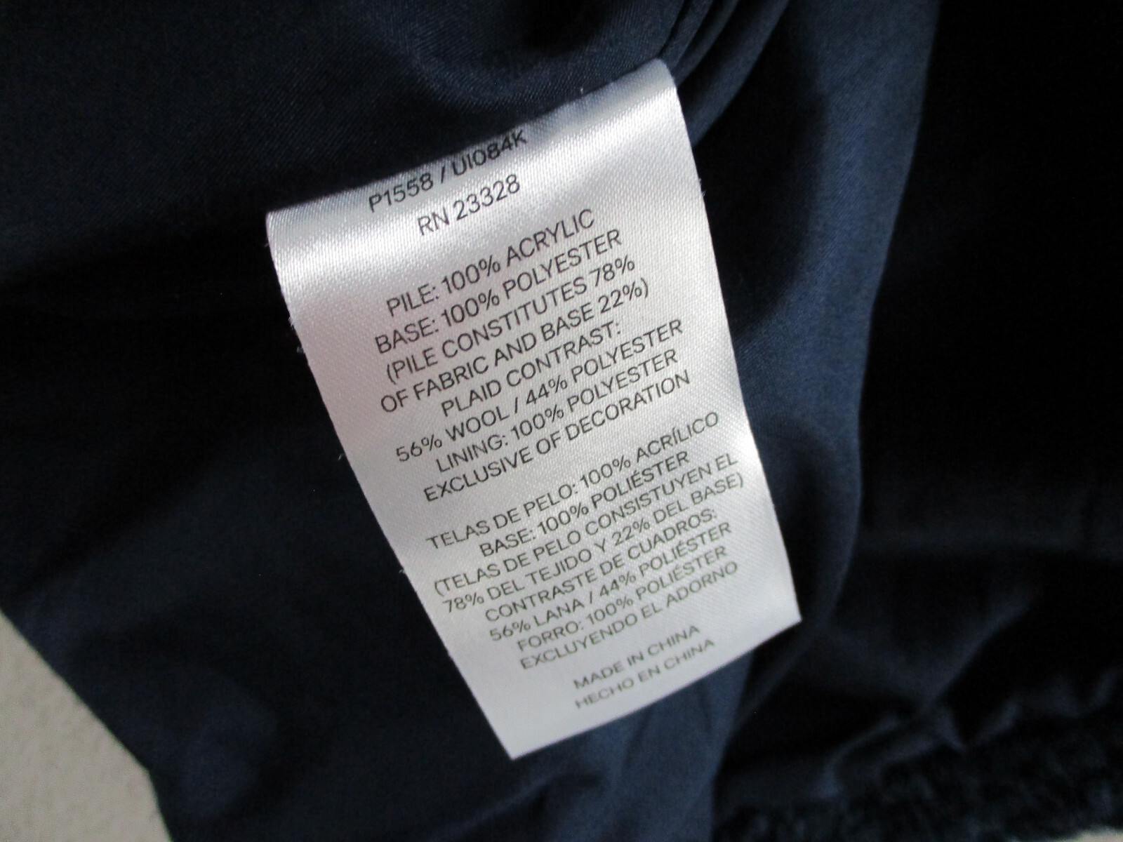 Pendleton Jacket Womens Large Blue Deep Pile Sher… - image 6