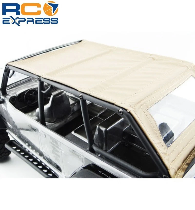 Hot Racing Axial SCX10 Jeep 4dr Tan Soft Roof Top SCX14JST08 - Image 2 of 4