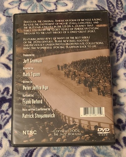 The Six-Day Bicycle Races America's Jazz-Age Sport DVD 2006 - 77 Minute Run Time - Picture 4 of 8
