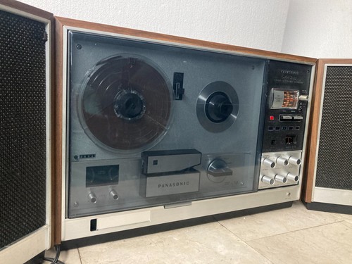 Panasonic RS-763FS Reel to Reel Tape Recorder, FM/AM Radio & Speakers.*AMAZING!* - Picture 4 of 20