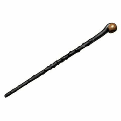 Cold Steel Irish Blackthorn Walking Stick Black Polypropylene Construction 37''