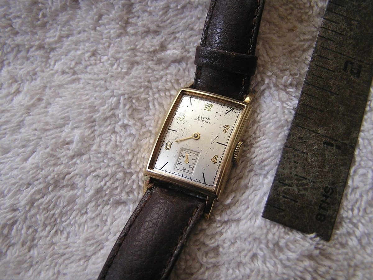 Elgin watch shop ebay