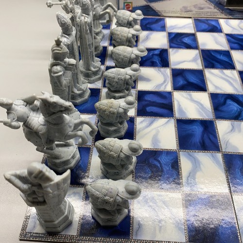 Harry Potter Wizard Chess Game, Mattel, 2002, Missing 1 White PAWN - Picture 2 of 12