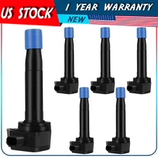 6 Ignition Coil Pack For 2009-2012 Honda Ridgeline Pilot Accord V6 3.5L UF603