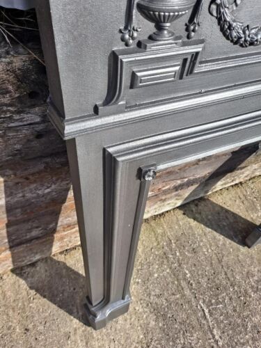 VICTORIAN CAST IRON FIREPLACE SURROUND........IDEAL FOR WOODBURNER OR STOVE 1896 - Picture 6 of 12