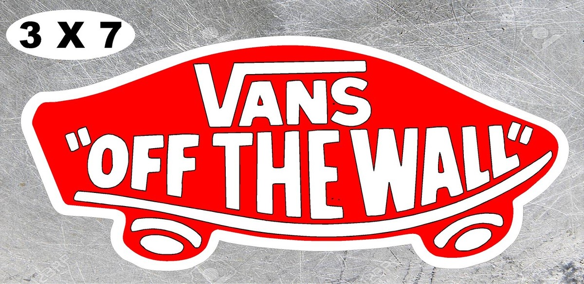 VANS OFF THE WALL Sticker/Decal 3