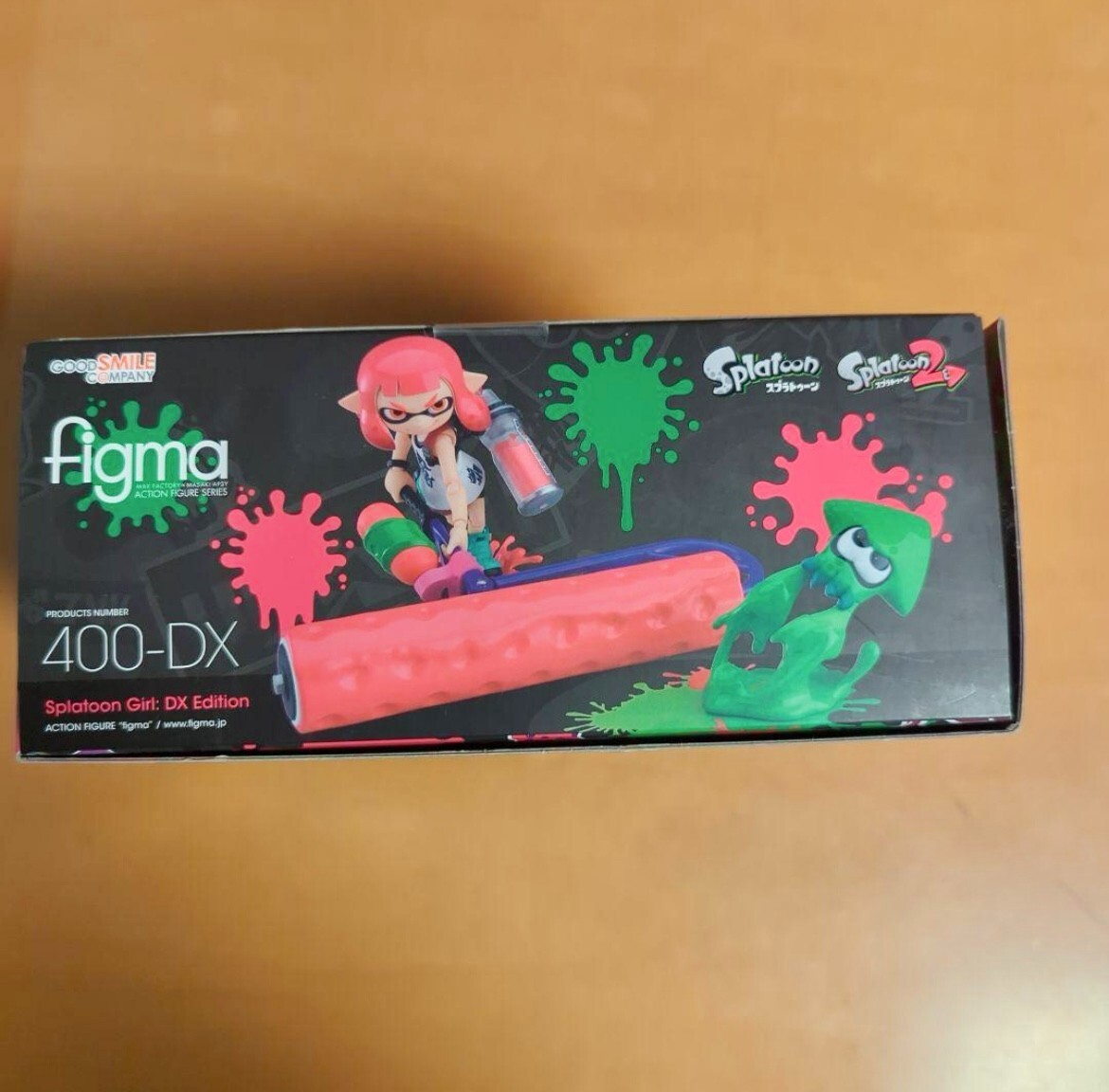 figma Splatoon ガール　DX Edition 400-DX Splatoon 2 Figma 400-DX Splatoon Girl DX Edition Used W/box