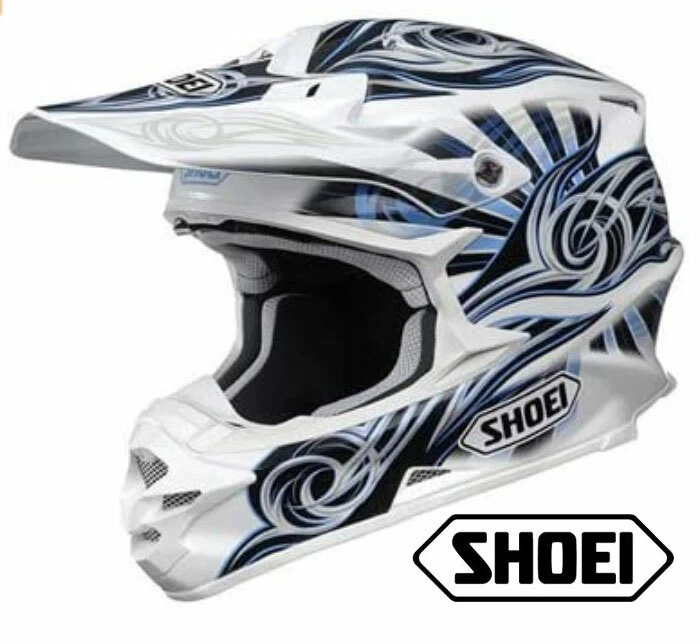 CASQUE SHOEI VFX-W "COLLECTOR" ILLUSION SCIMITAR .... ENDURO SUPERMOTARD SX MX - Photo 4/4