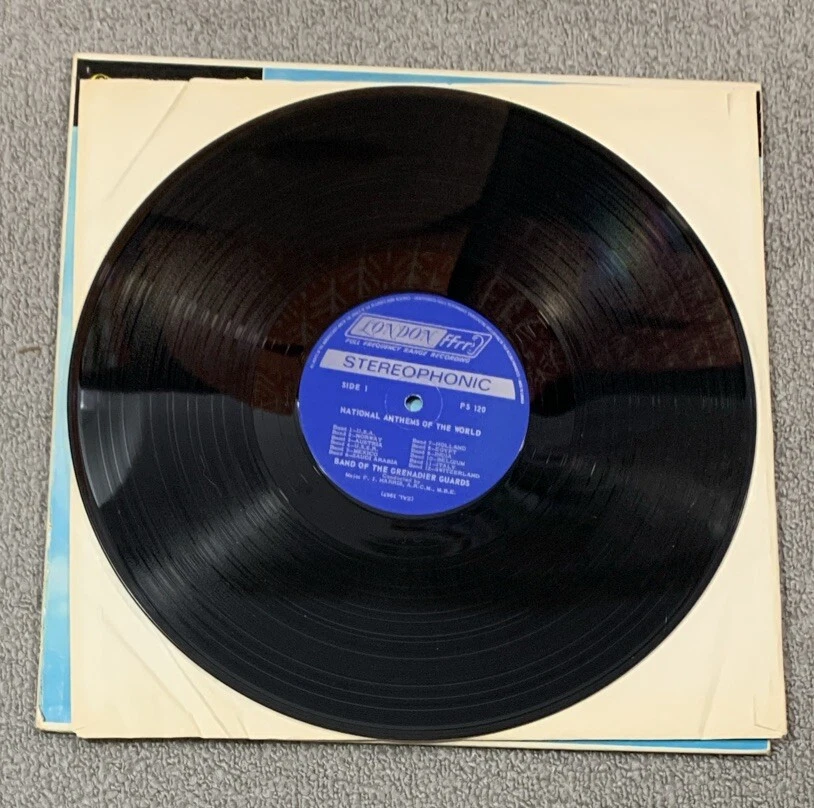 National Anthems Of The World Band Of Grenadier Guards Stereophonic Vinyl LP - Image 4 of 4