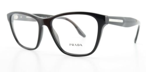 PRADA Brille VPR04T 54-16 140 1AB-1O1 Luxus Cat Black Trendy Fancy Lady Italy - Bild 3 von 11