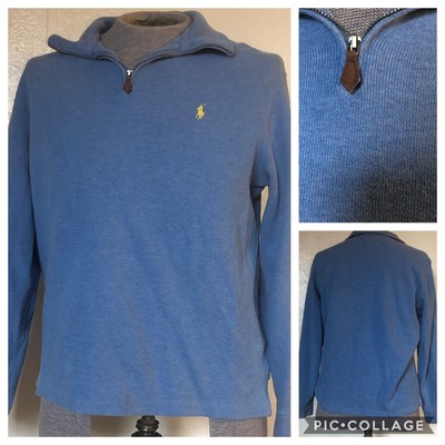 blue ralph lauren quarter zip