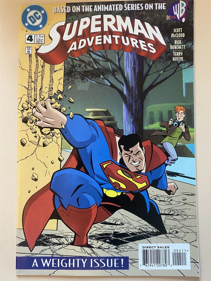 SUPERMAN ADVENTURES #4 Animated Tie-In DC Comics 1997 NM