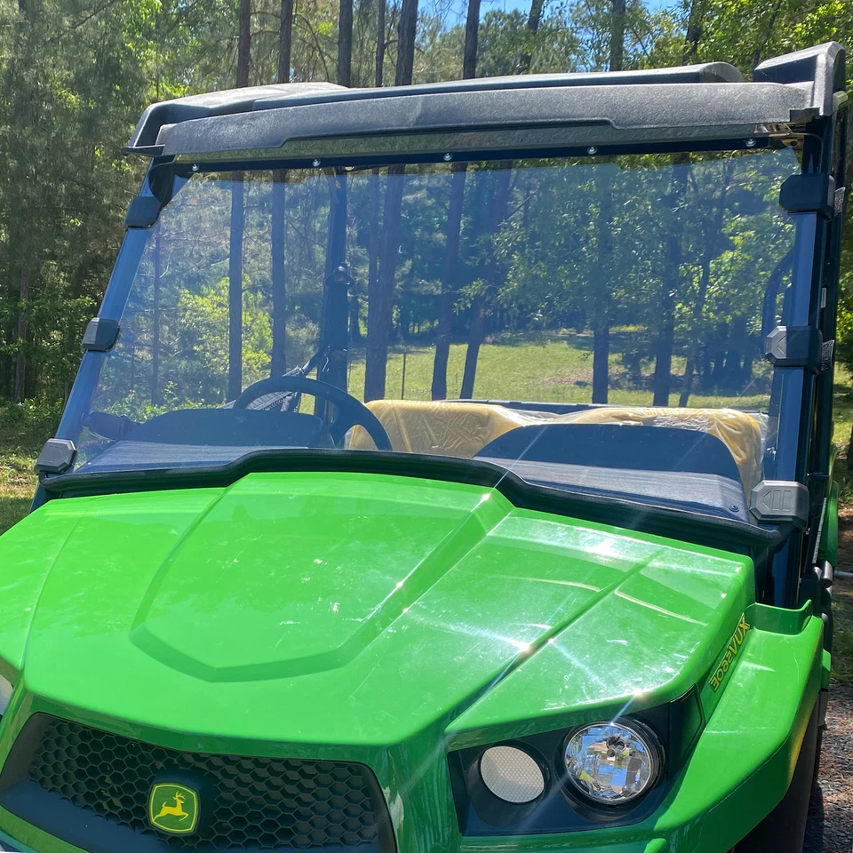For John Deere Gator XUV 550 /550 S4 2012-2016 Anti Scratch Full Windshield Foto 4 de 4