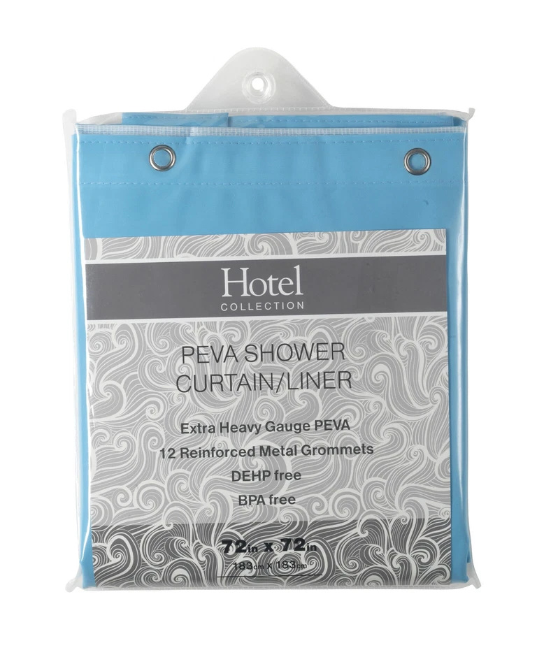 Нетоксичные занавески для душа Hotel Collection калибр 10 Peva — разные цвета - Изображение 3 из 4