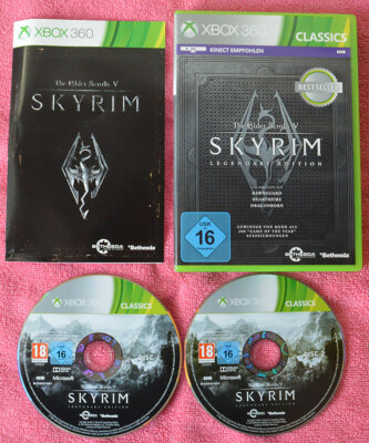  Microsoft XBOX 360 - ELDER SCROLLS V SKYRIM LEGENDARY EDITION *TOP* 