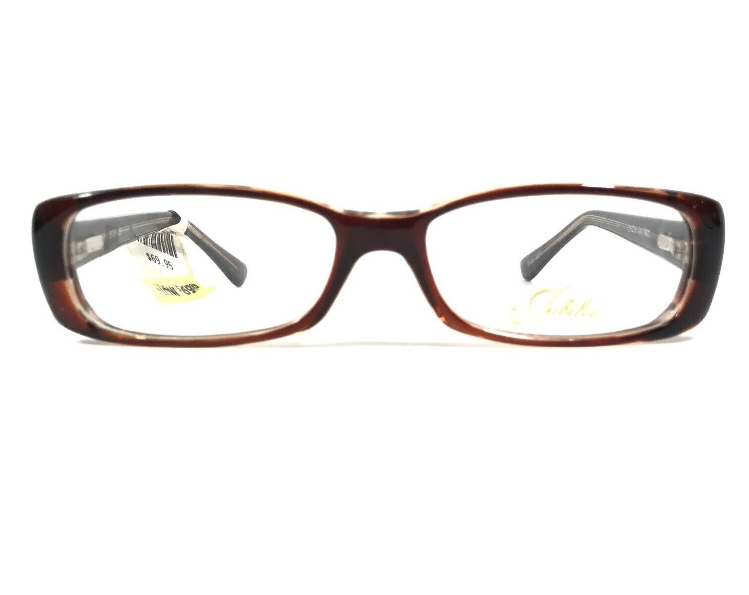 Оправа для очков Jubilee J5789 BRC Коричневая прямоугольная с полной оправой 50-16-140