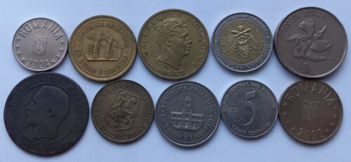 Lot mixt of 10 coins