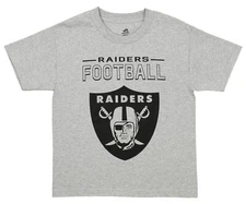 Outerstuff NFL Youth Oakland Raiders Short Sleeve Fan Base Tee