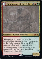 Huntmaster of the Fells // Ravager of the Fells - Secret Lair Drop #495