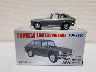 トミカリミテッドビンテージLV-126d Honda S800クーペ LV-126d Honda S800 クーペ（グレー） | 製品をさがす | tomica